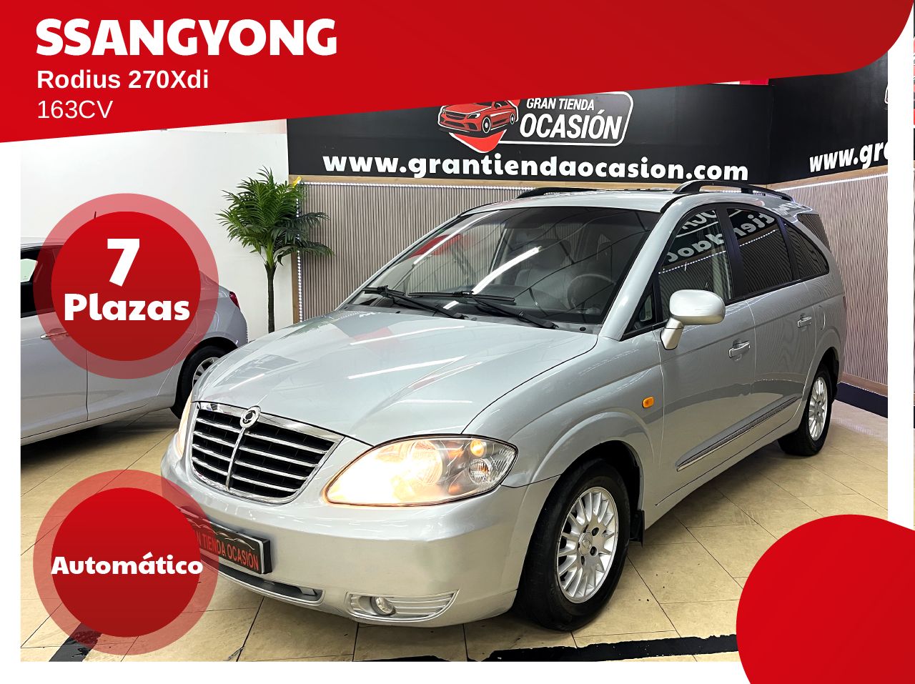 SsangYong Rodius 270Xdi   - Foto 1