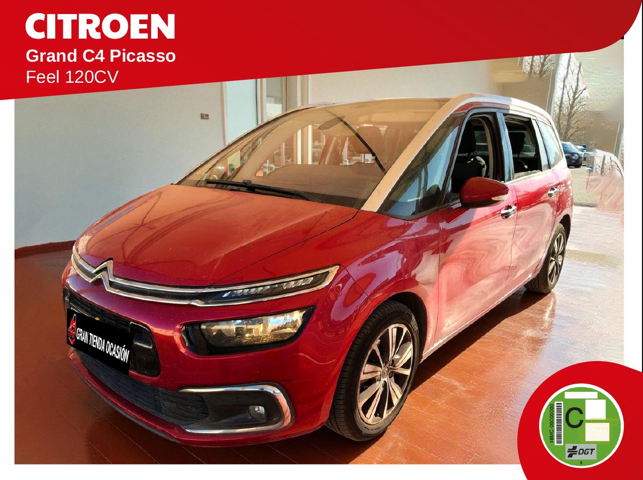 Citroën Grand C4 Picasso BlueHDi 88KW 120CV Feel   - Foto 1