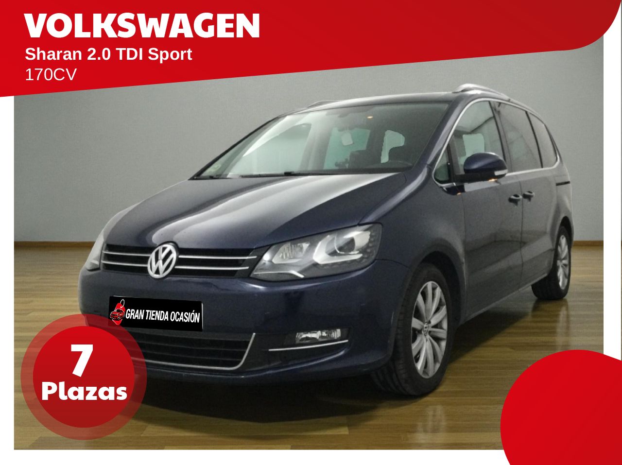 Volkswagen Sharan 2.0 TDI 170cv Sport    - Foto 1