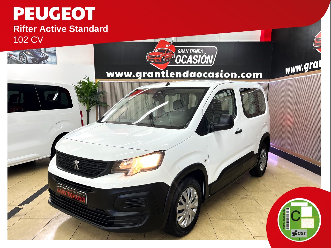 Peugeot Rifter Active Standard BlueHDi 73kW  - Foto 1