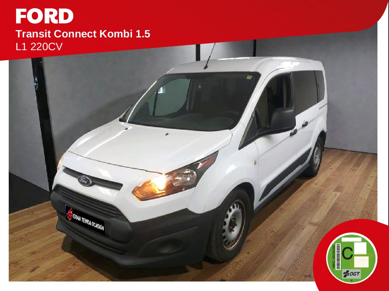 Ford Transit Connect Kombi 1.5 TDCi 55kW Ambiente 220 L1  - Foto 1