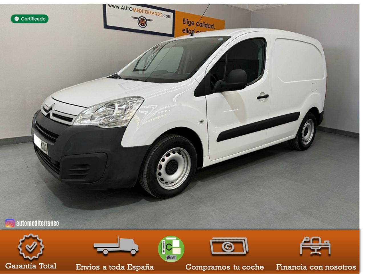 Citroën Berlingo 1.6 100cv Diesel furgón   - Foto 1