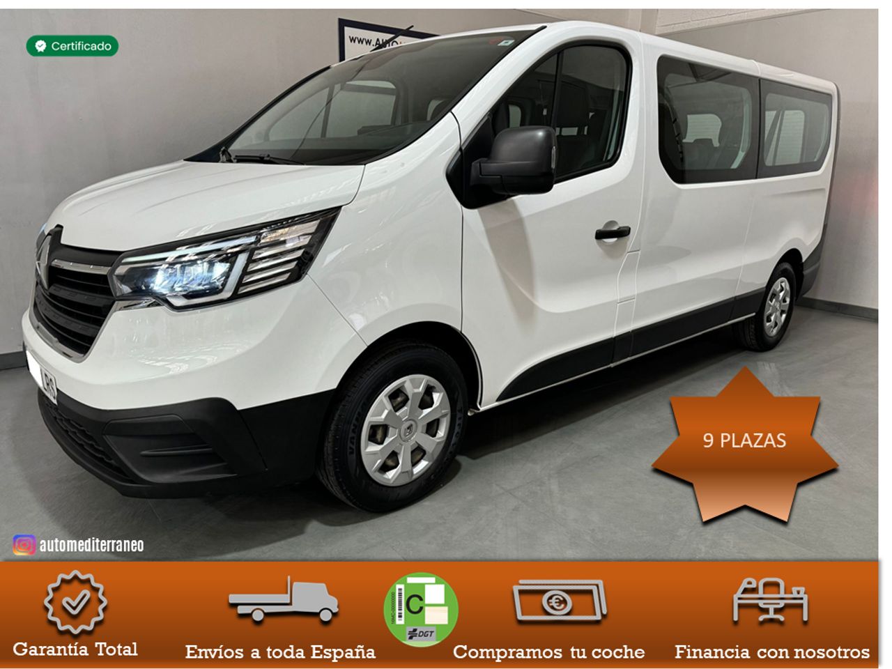 Renault Trafic combi 9 plazas EXTRA LARGA 2.0 110cv   - Foto 1