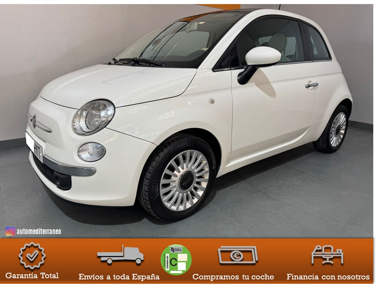 Fiat 500 1.2 Lounge 70cv   - Foto 1