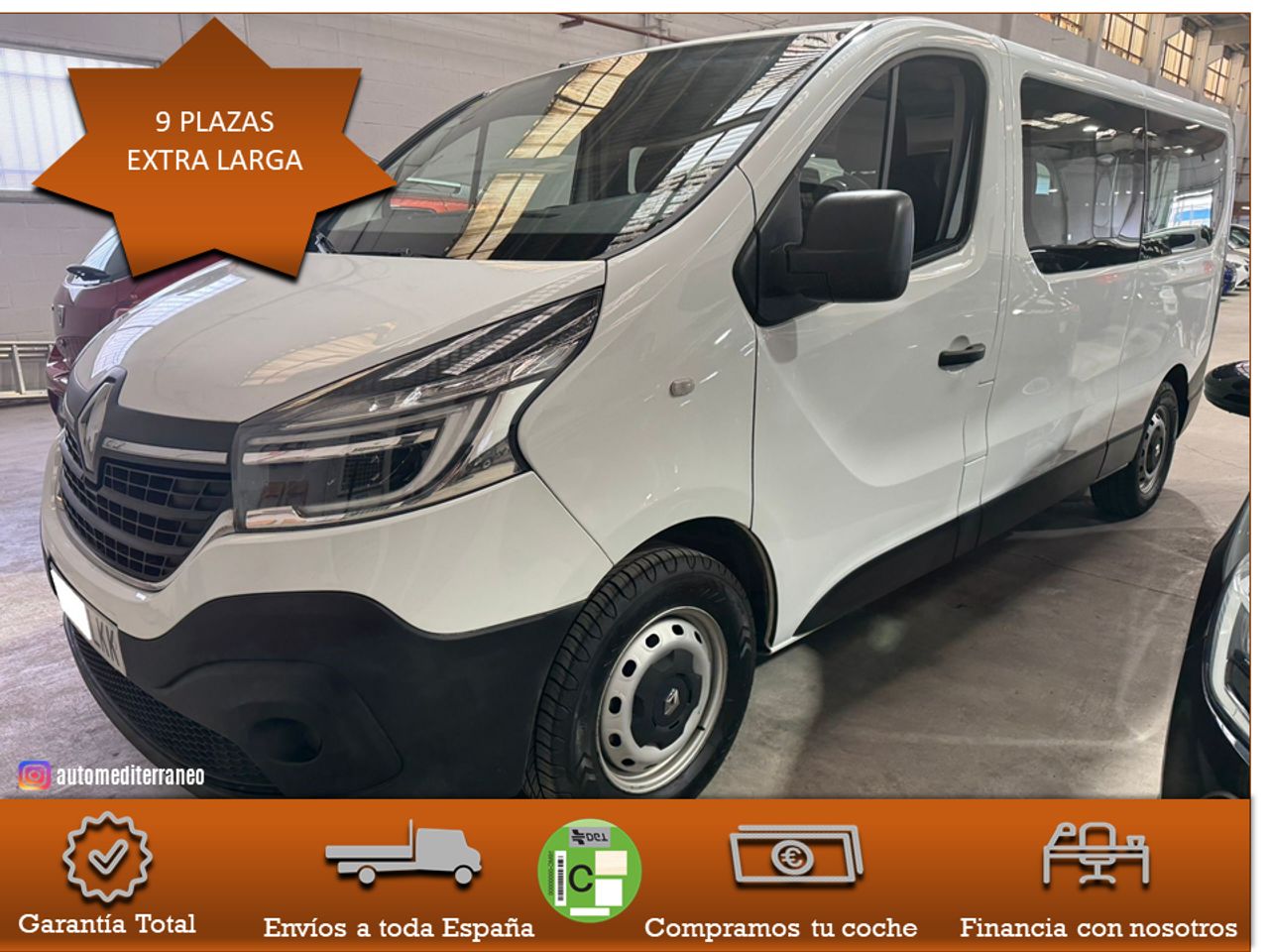 Renault Trafic combi 9 plazas 2.0 120cv   - Foto 1