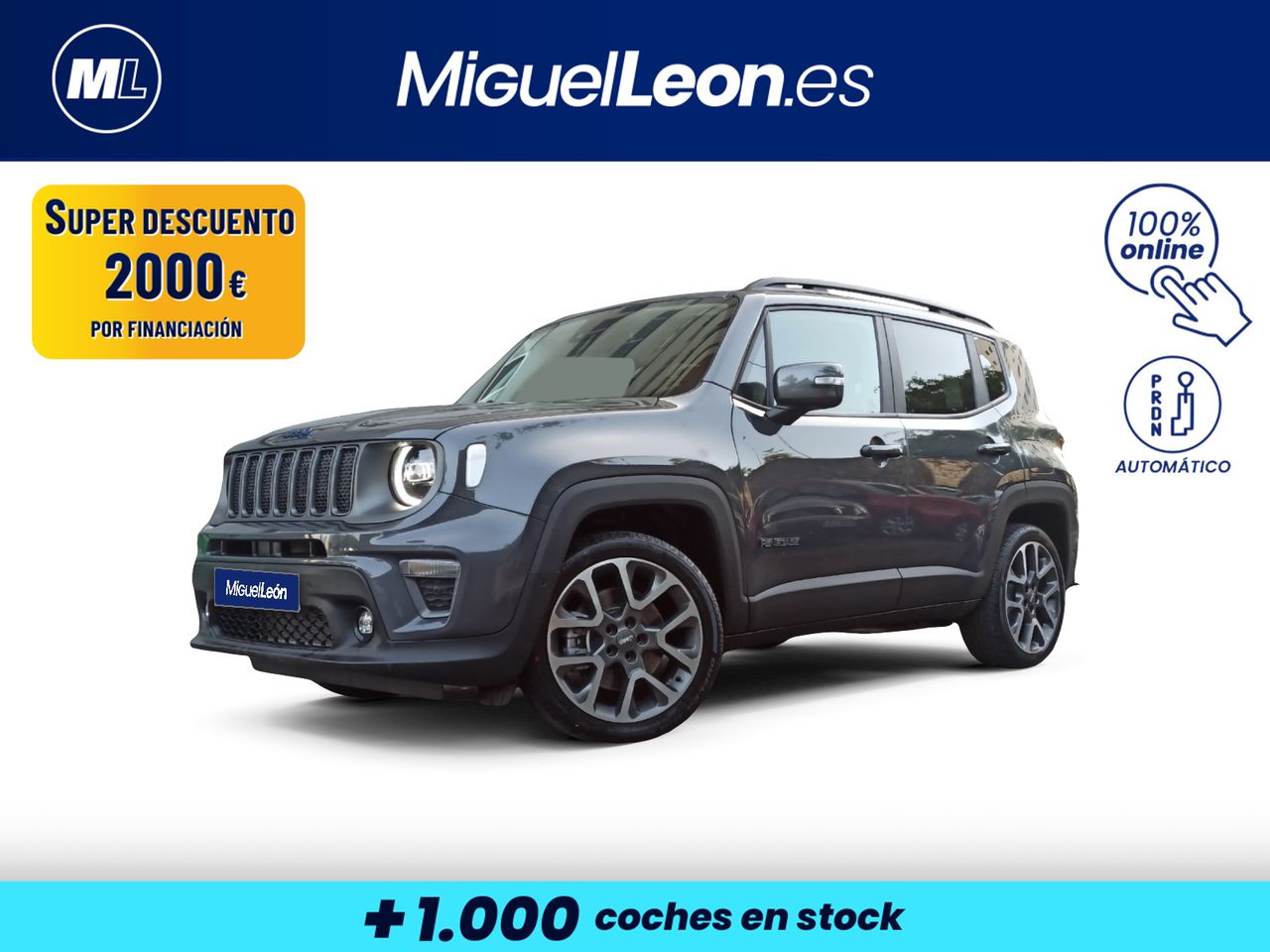 Jeep Renegade 4xe 1.3 PHEV 140 kW(190CV) Limited AT  - Foto 1