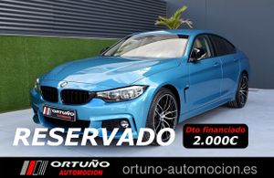 BMW Serie 4 Gran Coupé 418d 150CV Azul metalizado Snapper Rocks  - Foto 2