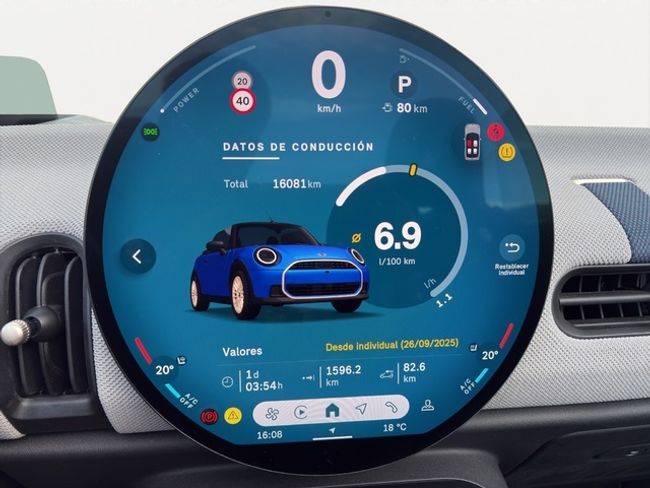 MINI Cabrio cooper c 120 kw (163 cv)