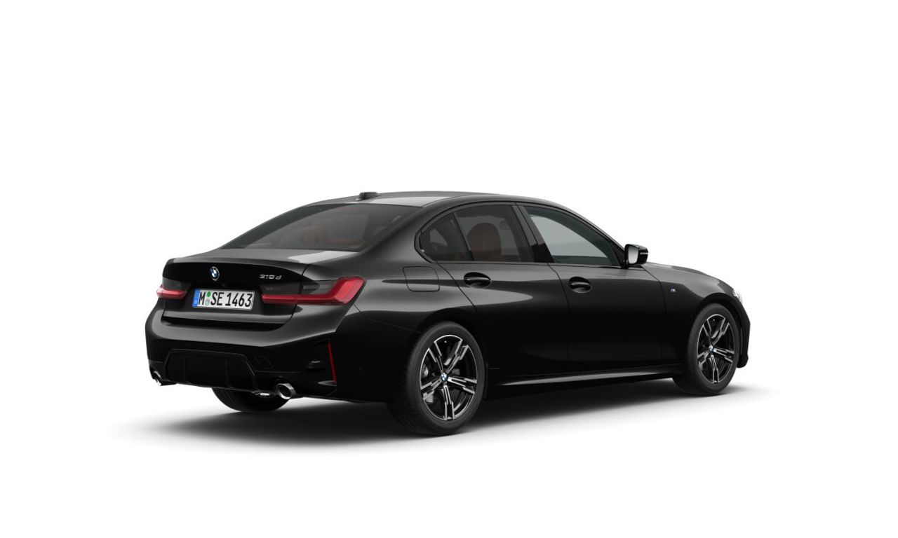 BMW Serie 3 318d Auto.  Híbrido (Diesel) - Foto 3