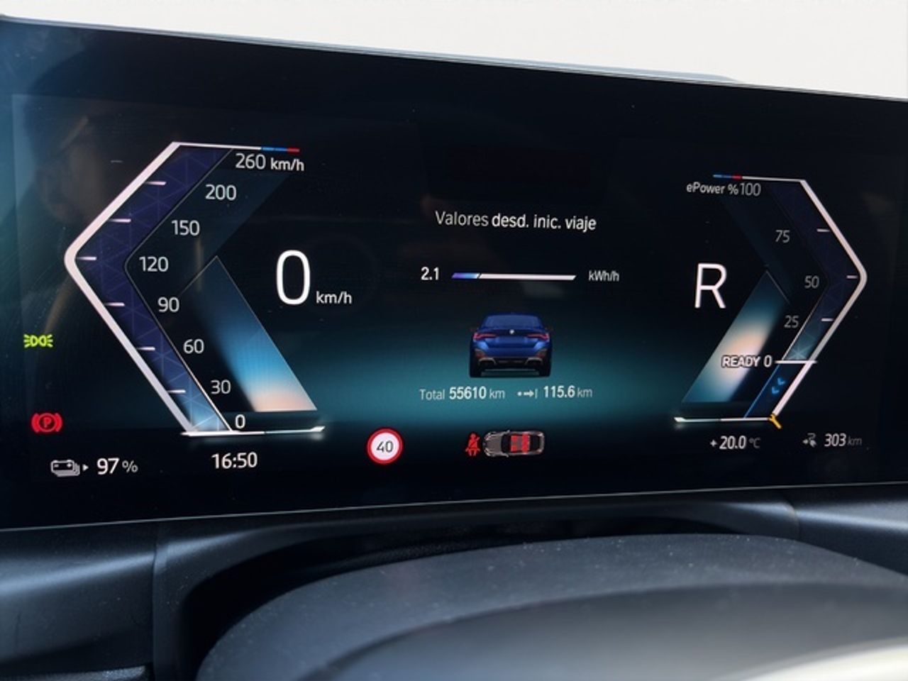 BMW i4 m50 400 kw (544 cv)  2021 Eléctrico - Foto 14