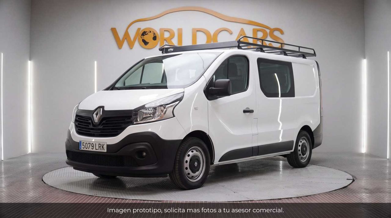 Renault Trafic   furgón doble cabina 27 l1 energy blue dci 120 cv  - Foto 1