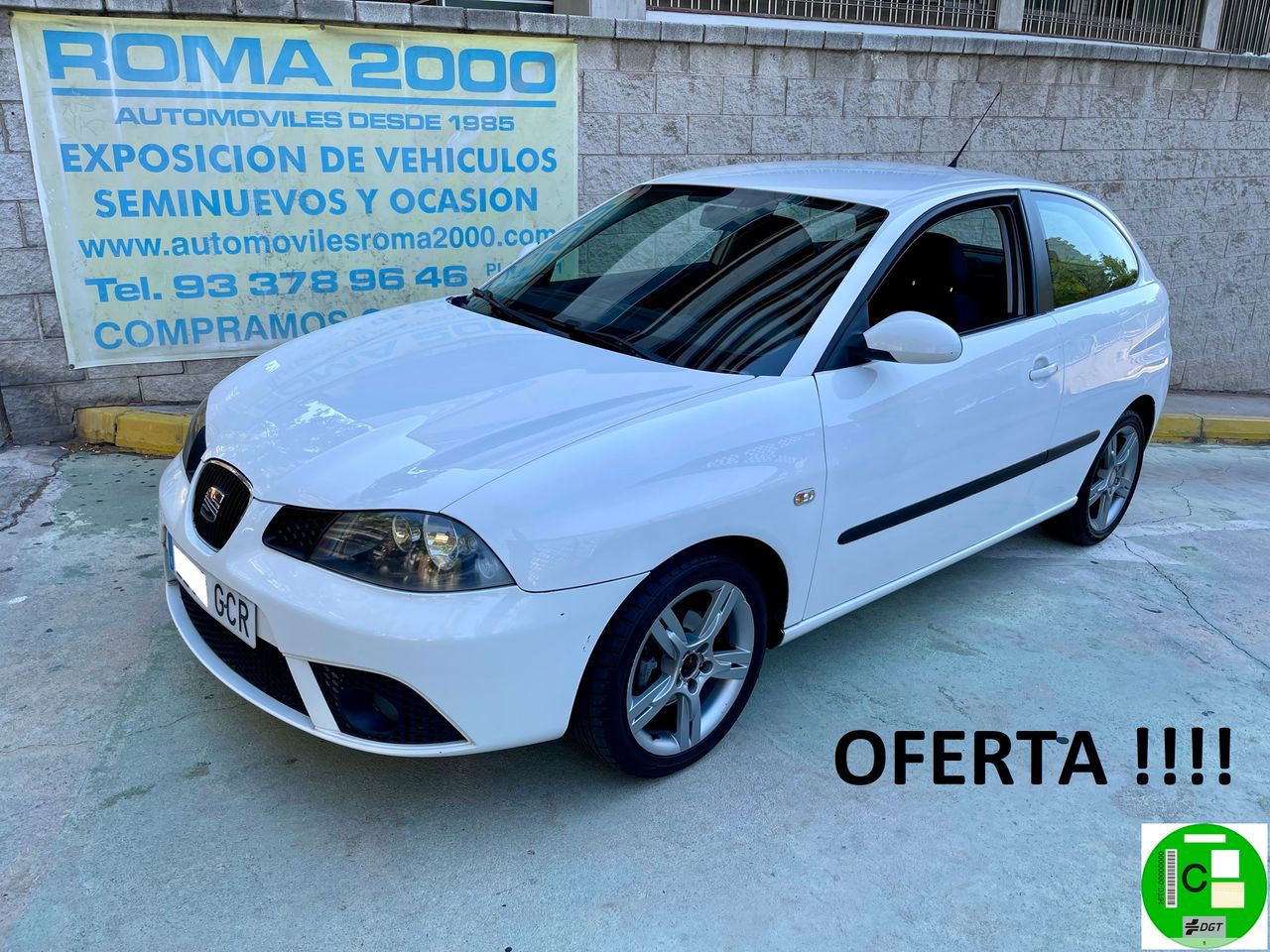 Seat Ibiza 1.4 85CV GASOLINA ETIQUETA C VERDE   - Foto 1