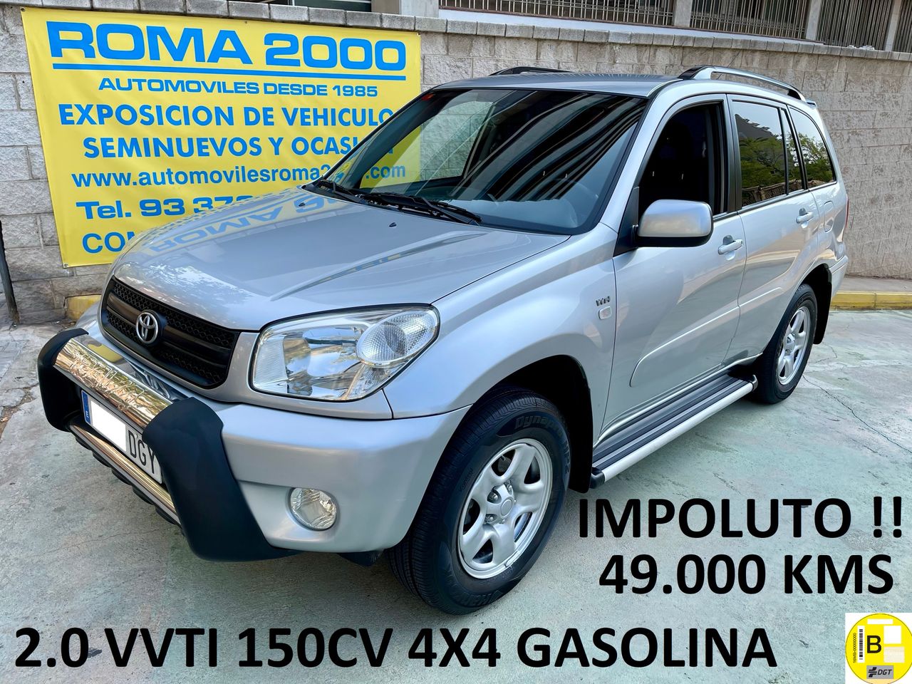 Toyota Rav4 2.0 VVT I LUNA 4X4 SOLO 49.900 KMS   - Foto 1