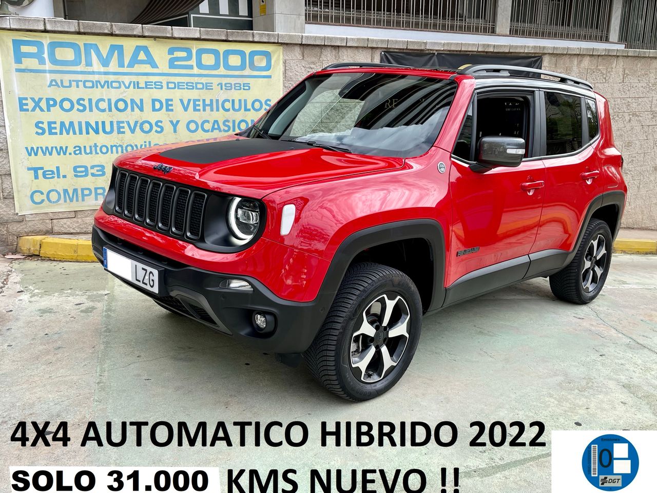 Jeep Renegade TRAILHAWK 4Xe 240 CV HIBRIDO ENCHUFABLE 2022   - Foto 1