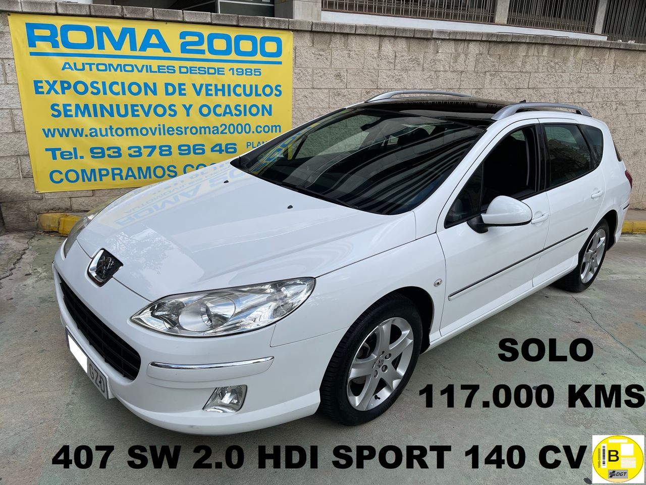 Peugeot 407 SW 2.0 HDI SPORT 140 CV SOLO 117.000 KMS   - Foto 1