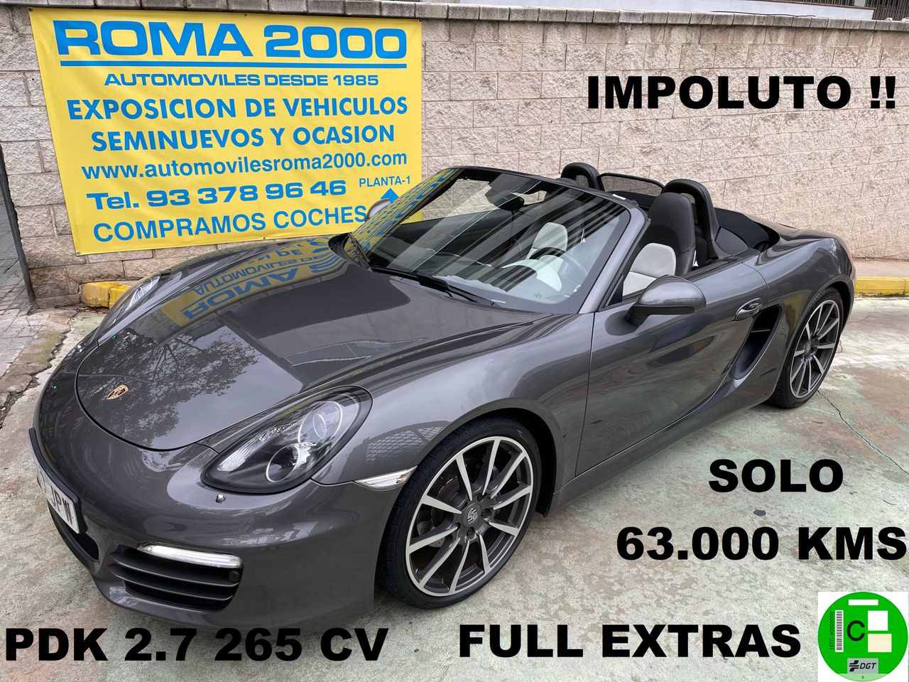 Porsche Boxster 2.7 265 CV PDK SOLO 63.000 KMS   - Foto 1