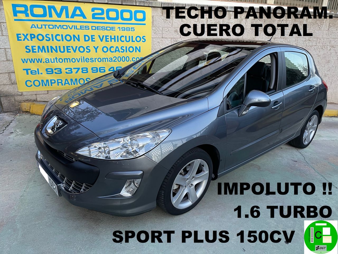 Peugeot 308 1.6 TURBO 150 CV SPORT PLUS CUERO TECHO   - Foto 1