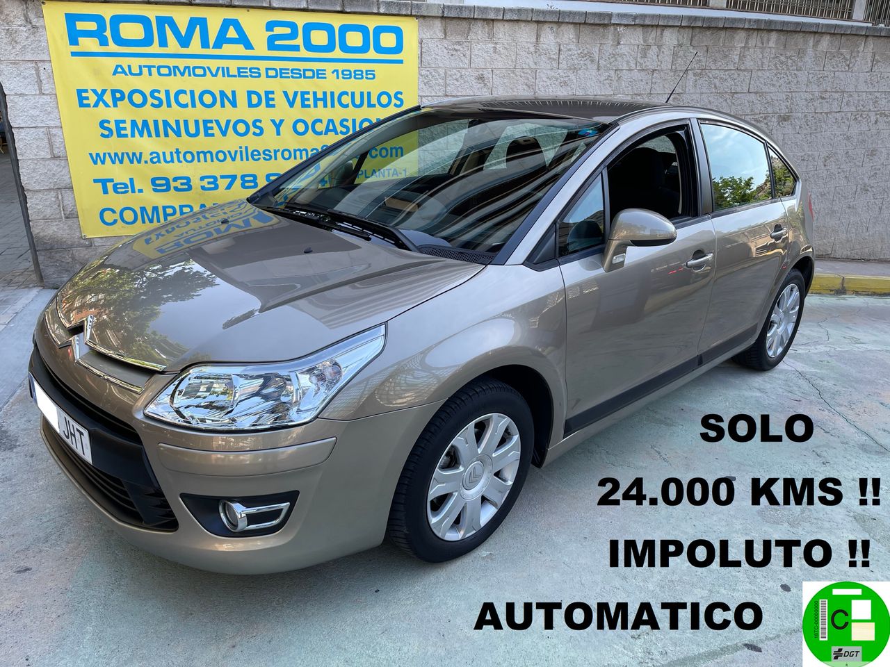 Citroën C4 1.6 VTI 120CV AUTOMATICO SOLO 24.000 KMS   - Foto 1
