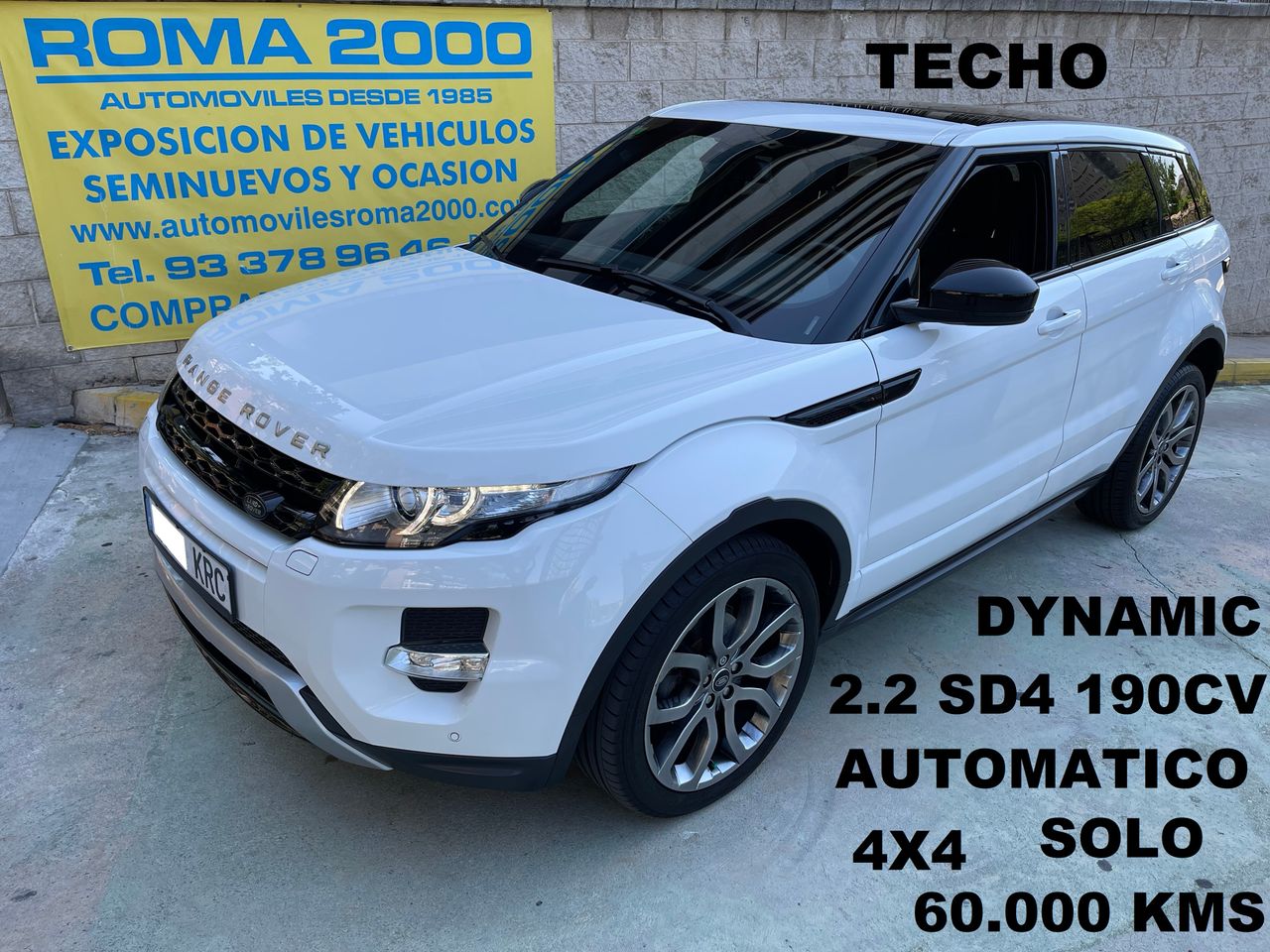 Land-Rover Range Rover Evoque 2.2SD4 DYNAMIC 4X4 190CV SOLO 60.000 KMS   - Foto 1