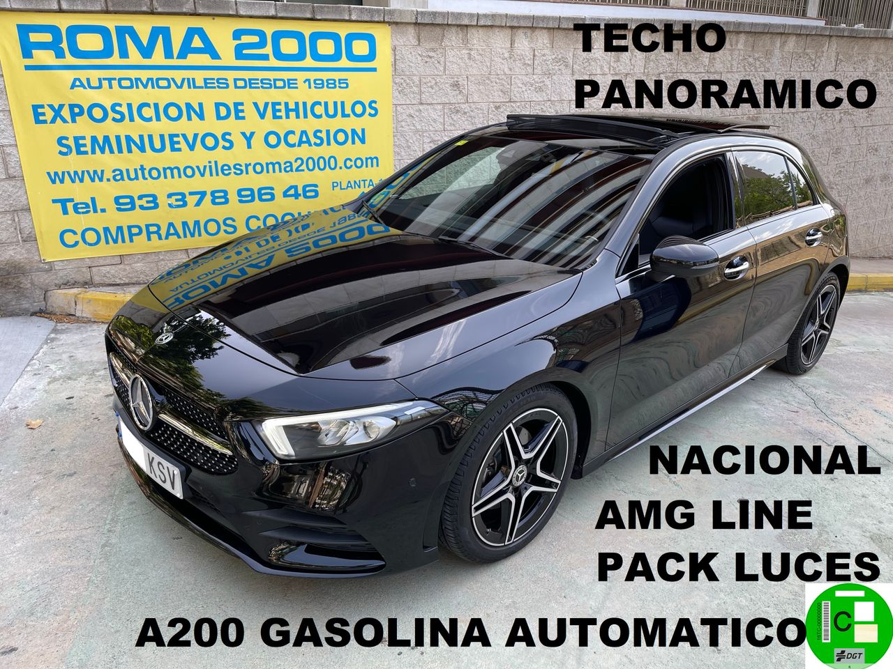 Mercedes Clase A A200 AMG LINE TECHO PACK LUCES NACIONAL   - Foto 1