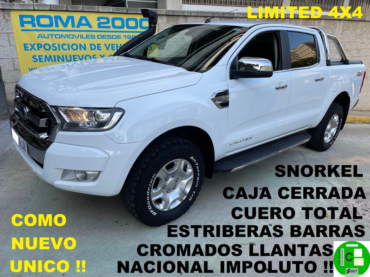 Ford Ranger 2.2 TDCI LIMITED 4X4 DOBLE CABINA IMPOLUTO   - Foto 1