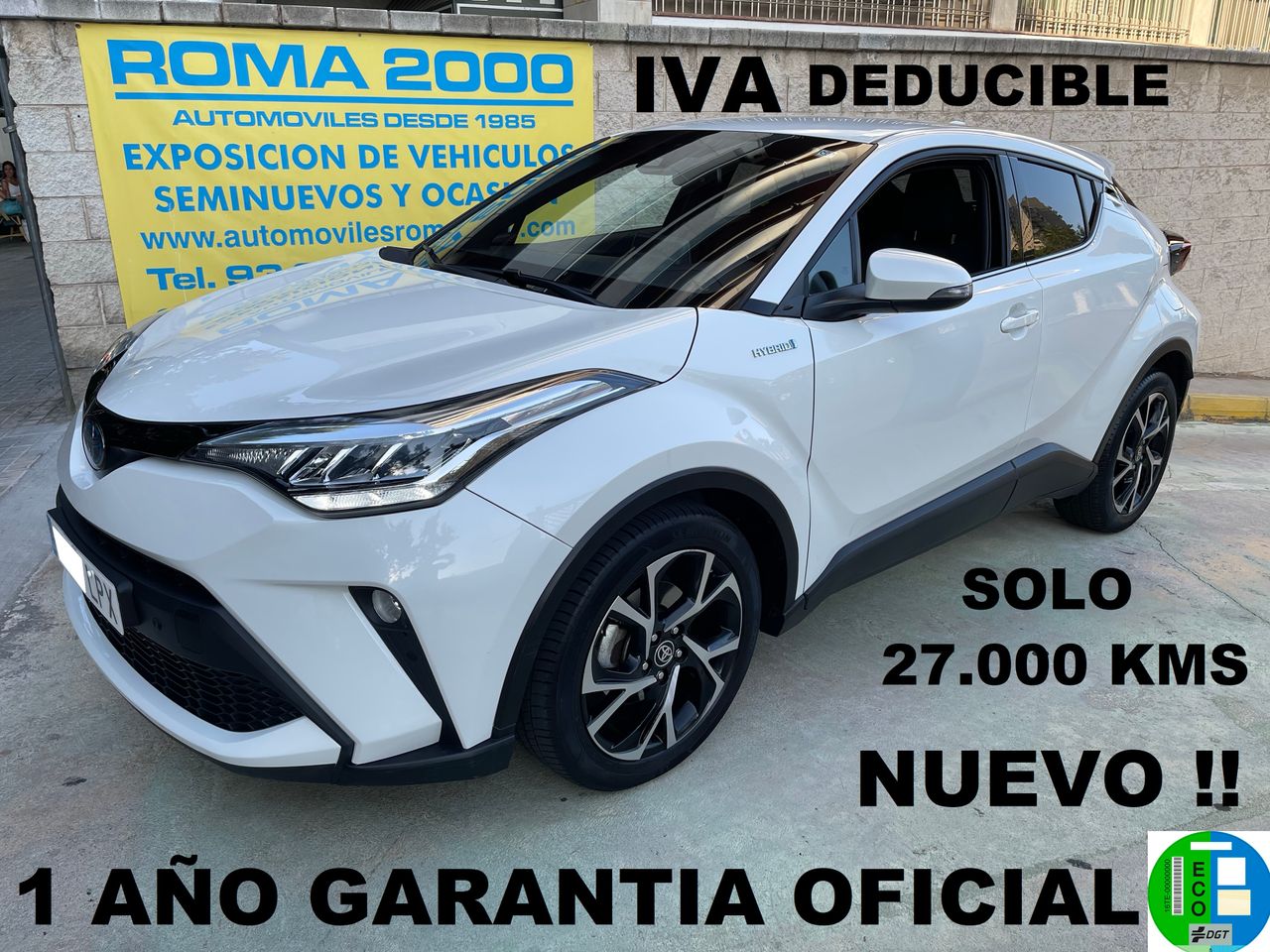 Toyota C-HR 1.8 125H ADVANCE SOLO 27.000 KMS   - Foto 1