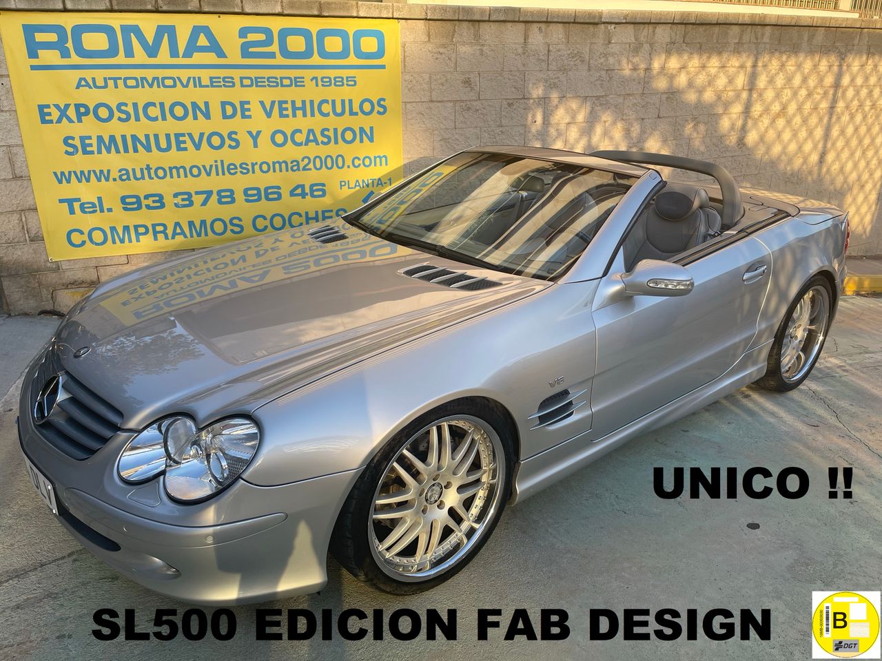 Mercedes Clase SL 500 FAB DESIGN SERIE LIMITADA UNICO !!   - Foto 1