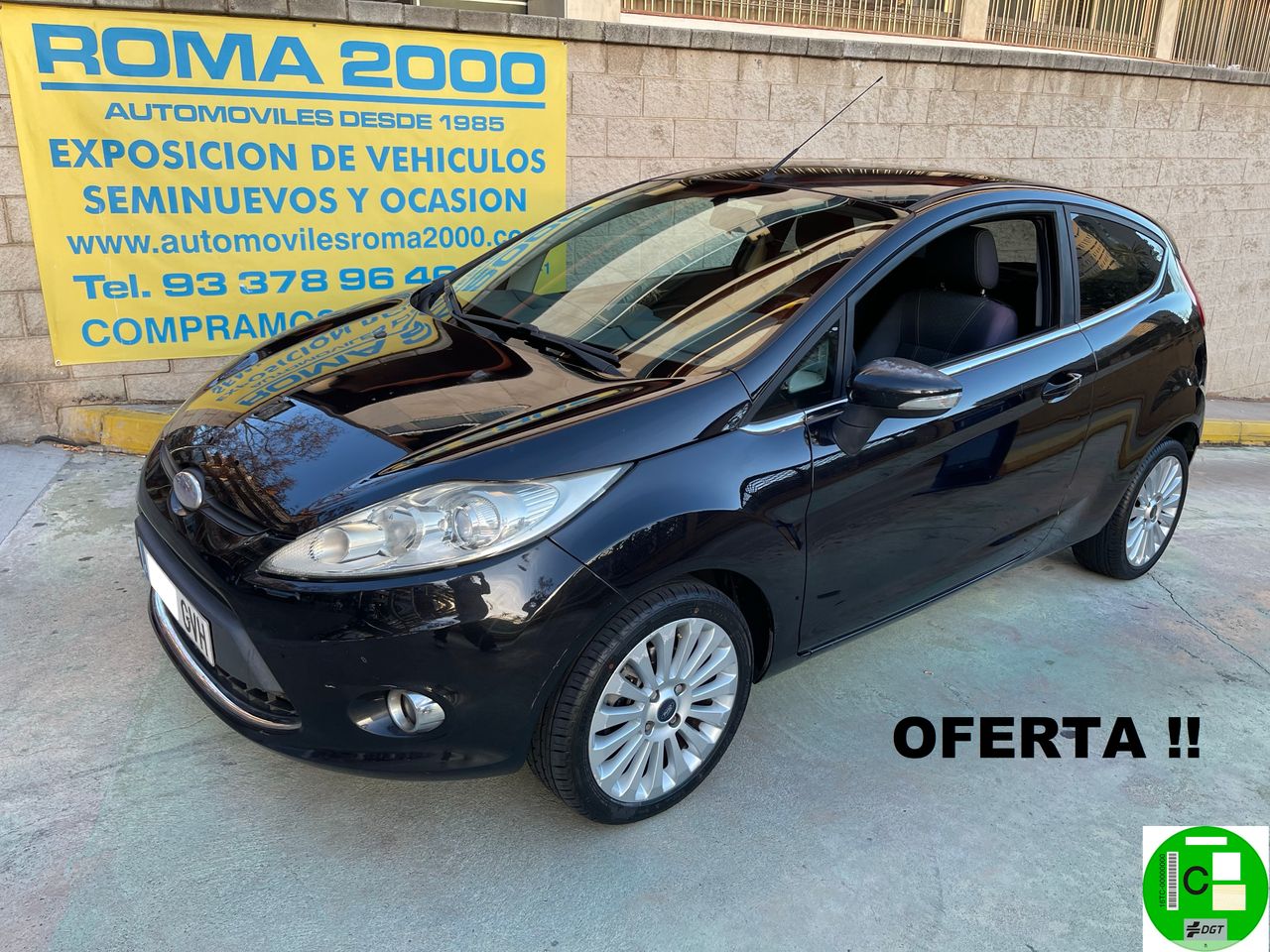 Ford Fiesta 1.4 TITANIUM ETIQUETA C VERDE  - Foto 1