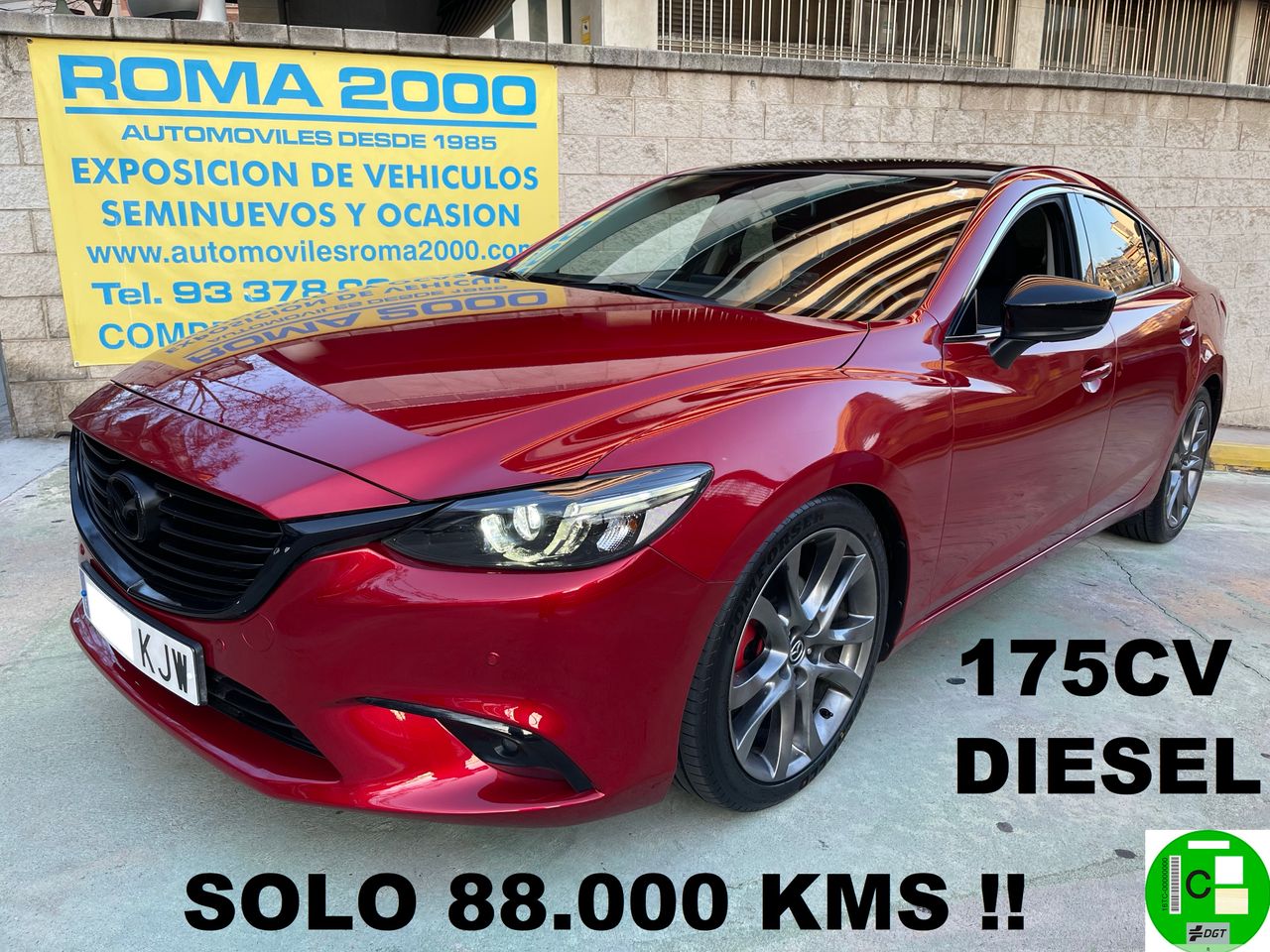 Mazda 6  2.2 D 175CV LUXURY SOLO 88.000 KMS  - Foto 1