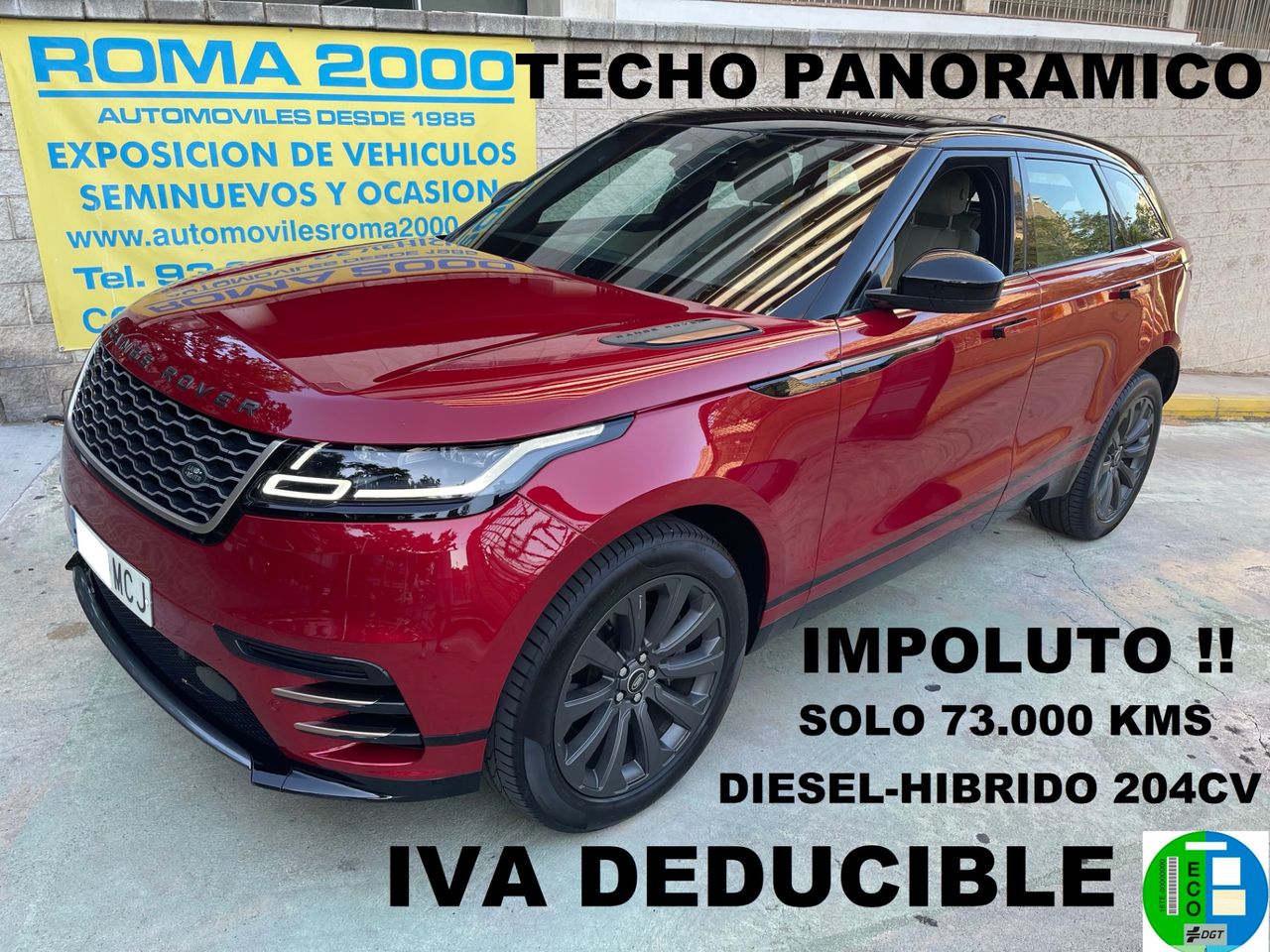 Land-Rover Range Rover Velar 2.0 DI4 204CV SE 4WD AUTO DYNAMIC  - Foto 1
