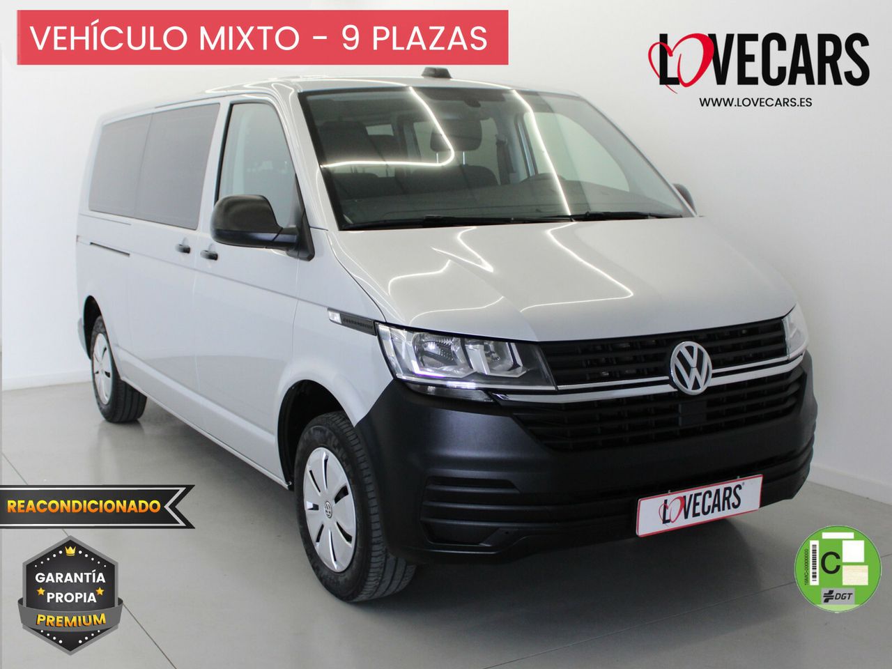 Volkswagen Transporter 2.0 TDI T6 COMBI 9 LARGA 110 - Foto 1