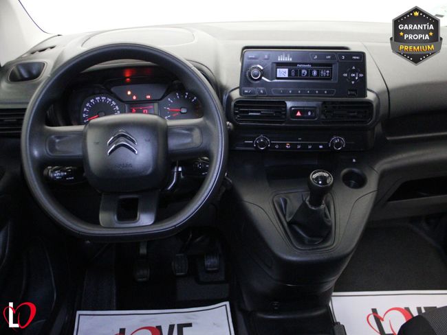 Citroën Berlingo BlueHDI TALLA M FURGÓN TALLER 100