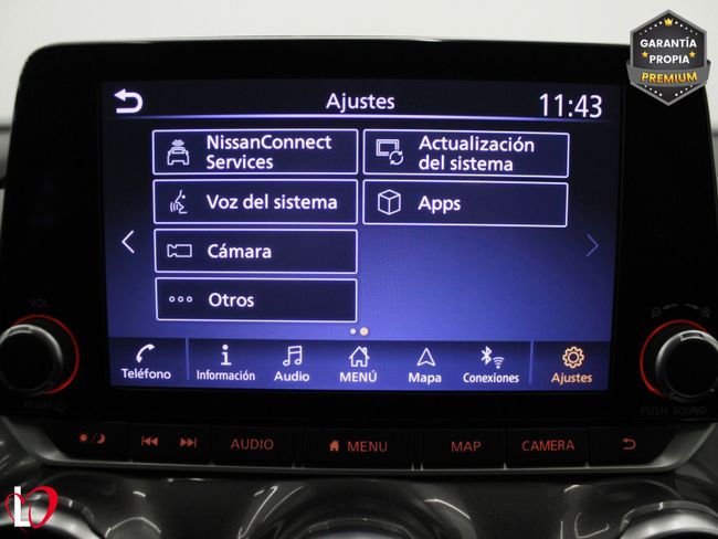 Nissan Juke DIG-T 84 kW (114 CV) 6M/T N-Design Black