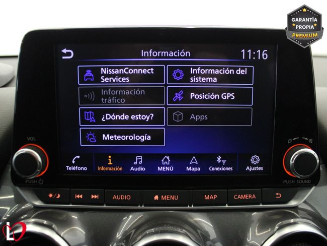 Nissan Juke DIG-T 84 kW (114 CV) 6M/T N-Design Black