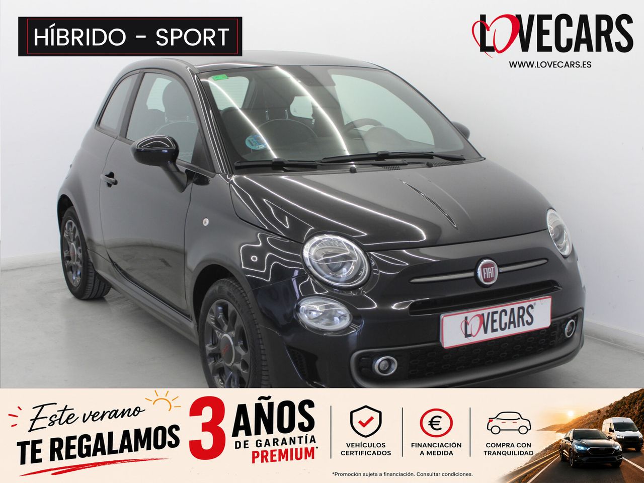 Fiat 500 S 1.0 6v GSE 52KW (70 CV) - Foto 1