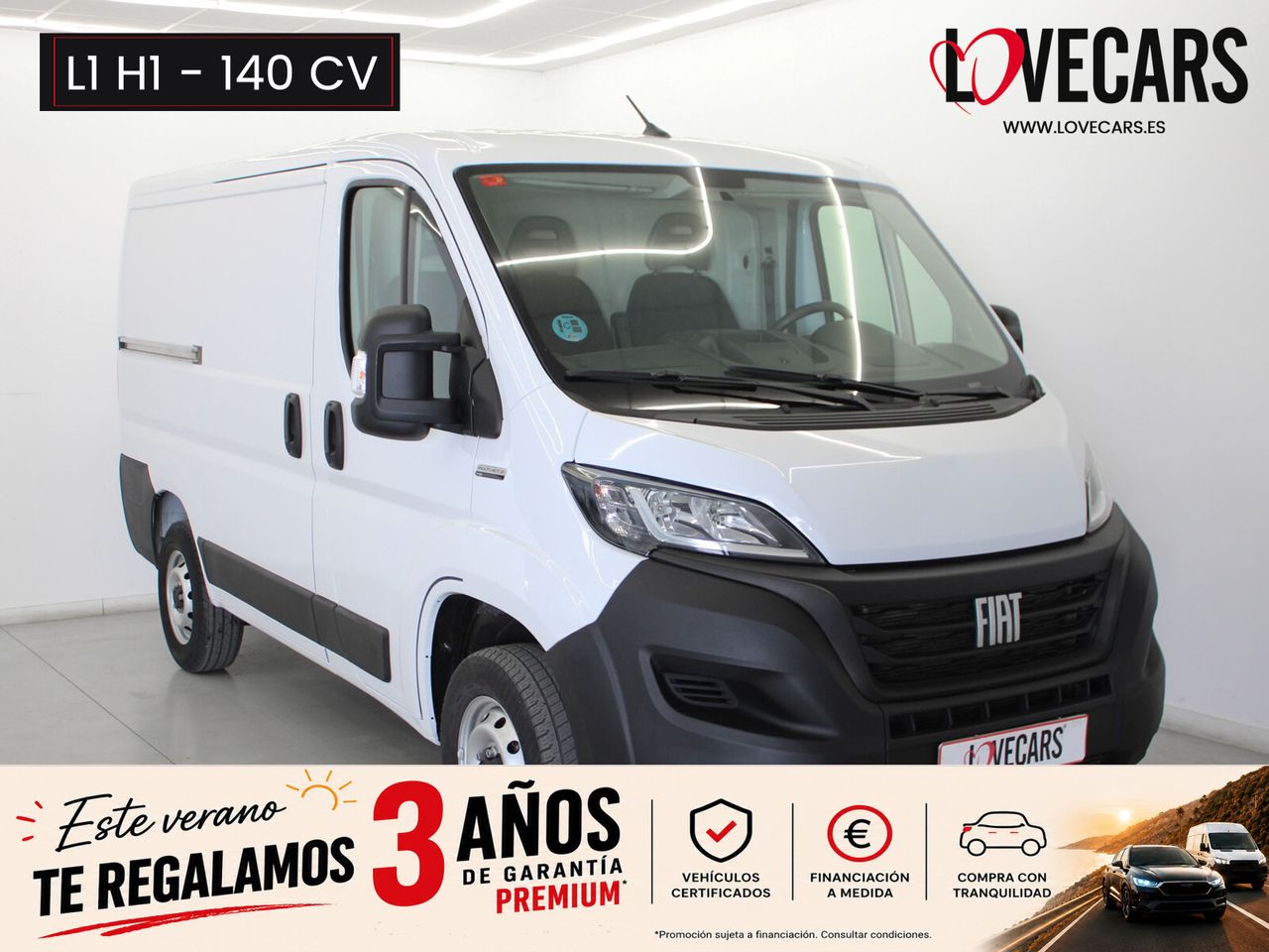 Fiat Ducato 2.2 MJET 30 L1 H1 FURGÓN CERRADO 140 - Foto 1