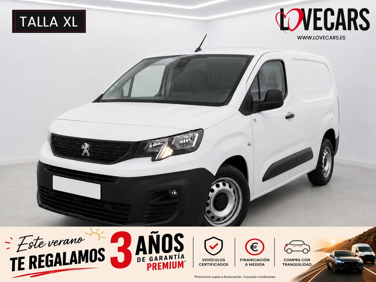 Peugeot Partner 1.5 HDI FG. XL 3 PLAZAS 130 - Foto 1