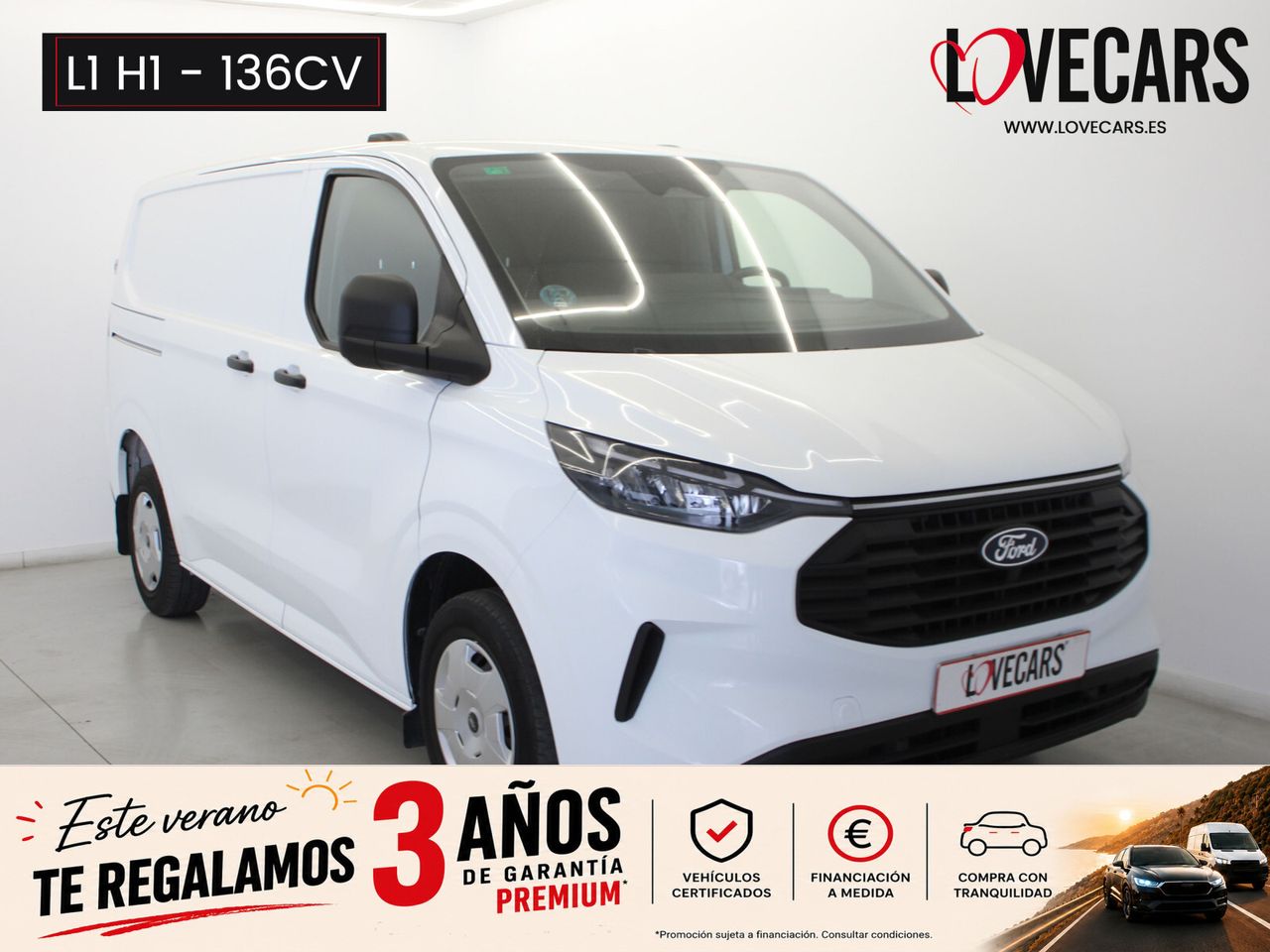 Ford Transit Custom 2.0 ECOBLUE  FG. L1 H1 136 - Foto 1
