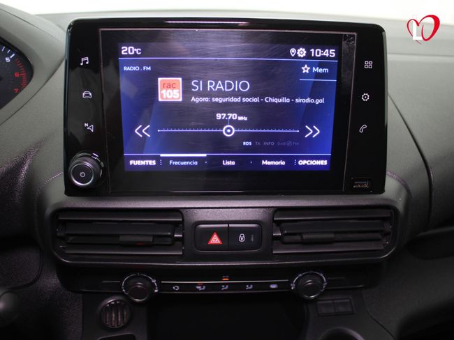 Peugeot Partner PREMIUM STANDARD BlueHDI 100 S&S 6 VEL MAN 3 PLAZAS