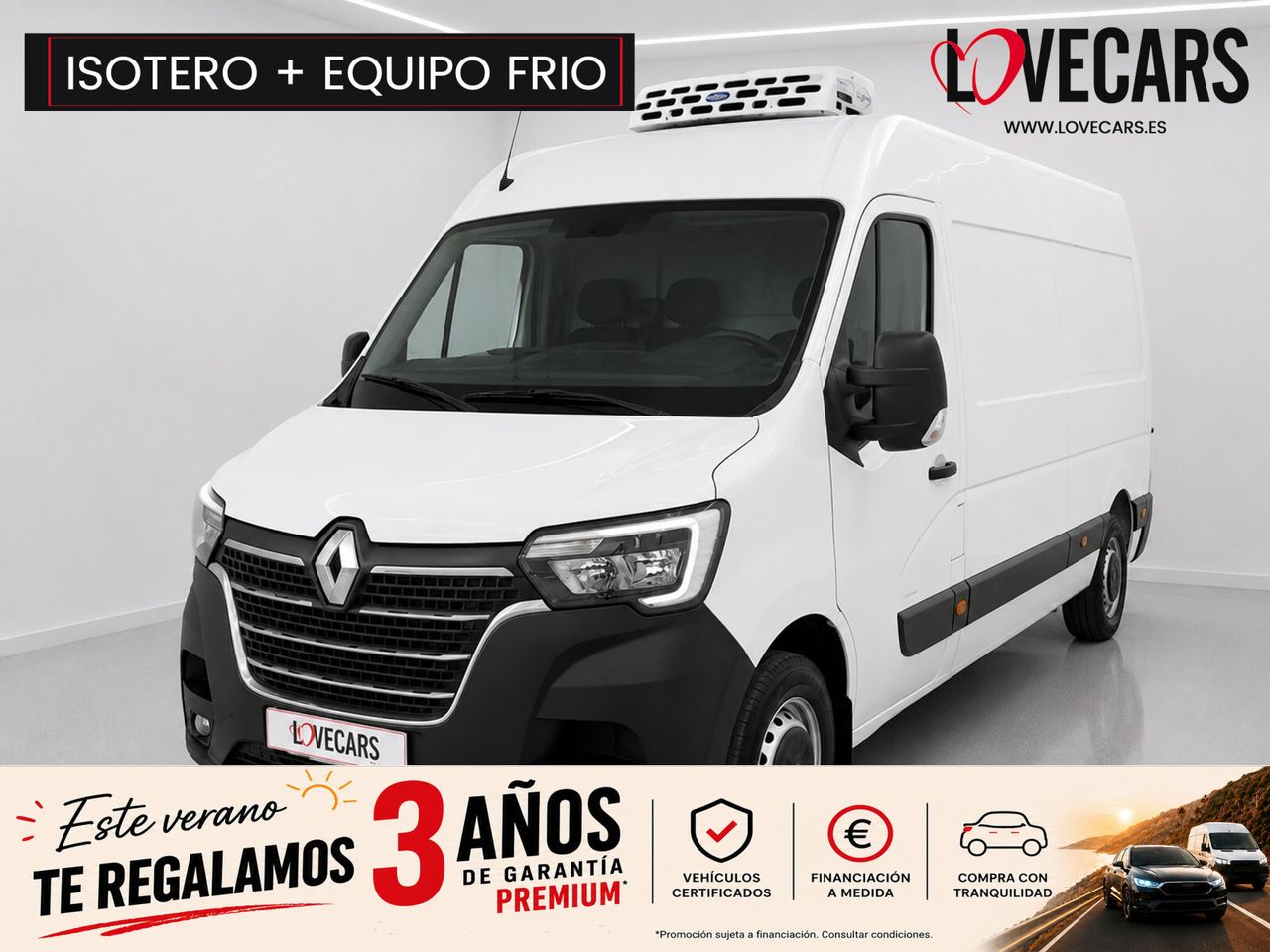Renault Master Furgón T L3 H2 3500 B DCI + ISOTERMO + EQUIPO FRIO 150 - Foto 1
