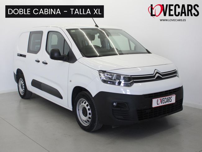 Citroën Berlingo DOBLE CAB. TALLA XL BlueHDi 100 CONTROL + NAVI