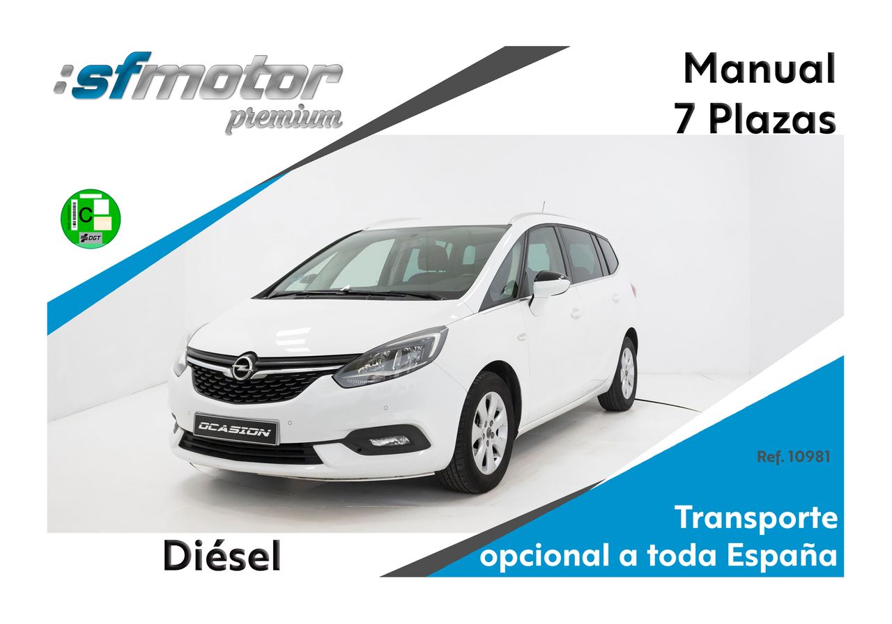 Opel Zafira Tourer    1.6 CDTI 120 CV 7 PLAZAS   - Foto 1