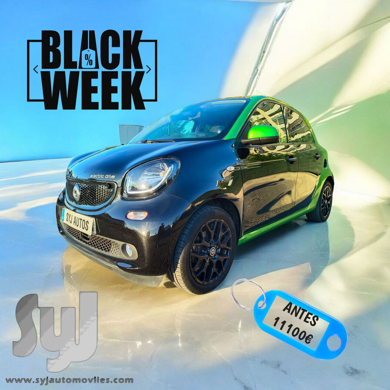 Smart Forfour 60kW81CV electric drive - Foto 1
