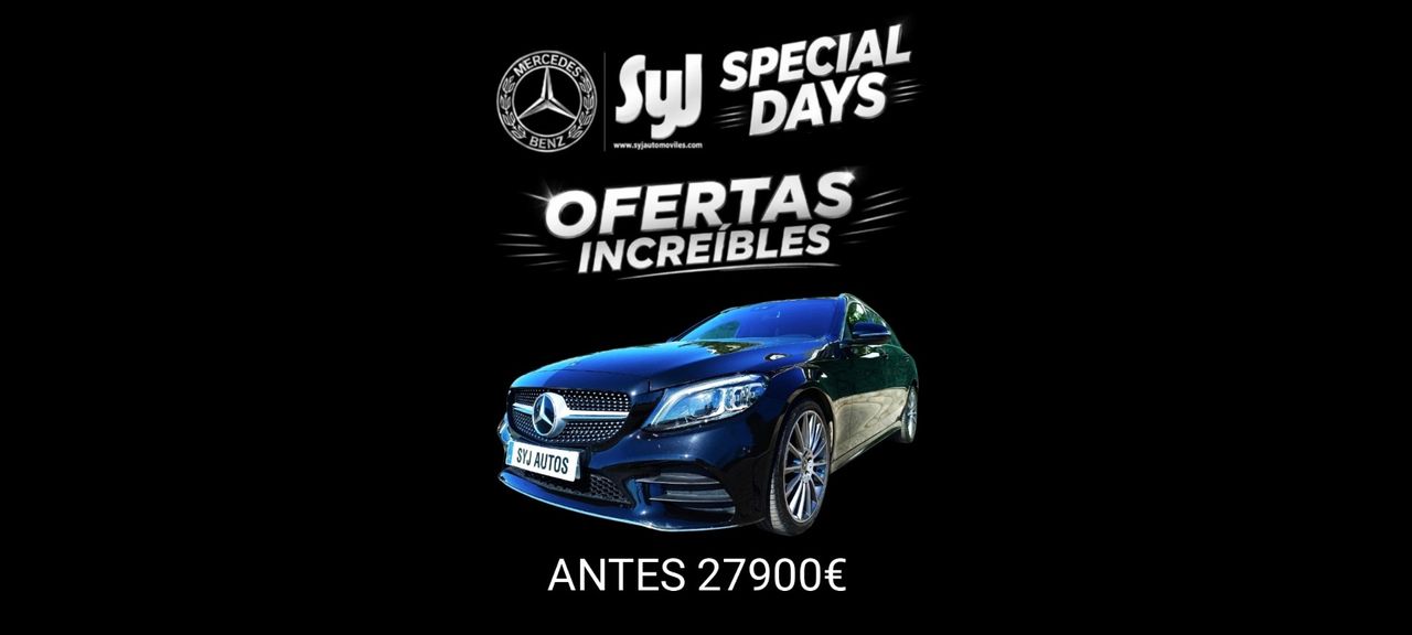 Mercedes Clase C C180 9G-TRONIC AMG LINE 156cv - Foto 1