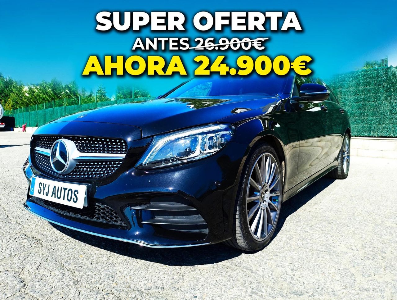 Mercedes Clase C C180 9G-TRONIC AMG LINE 156cv - Foto 1