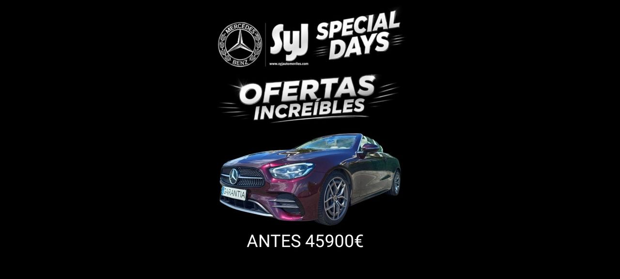 Mercedes Clase E E 220 d Cabrio - Foto 1