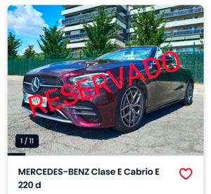 Mercedes Clase E E 220 d Cabrio - Foto 2