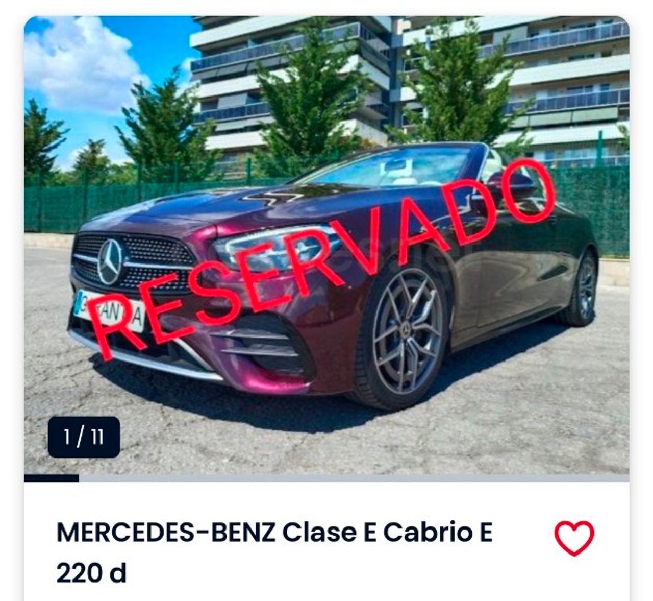 Mercedes Clase E E 220 d Cabrio - Foto 1