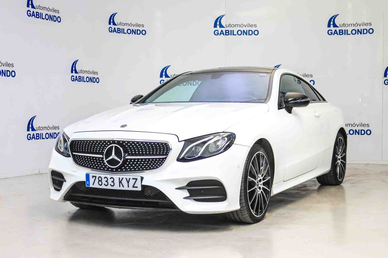 Mercedes Clase E Coupé E 220 d 4MATIC AMG Line **Techo panorámico** - Foto 1