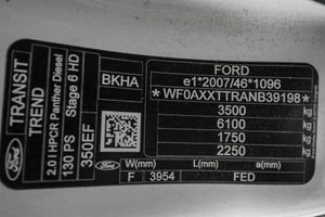 Ford Transit Chasis Cabina 3500 L4 Ecoblue **Plataforma elevadora** - Foto 7